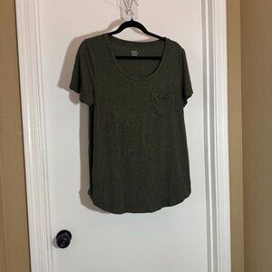 Green Market & Spruce Soft Stretch Tee